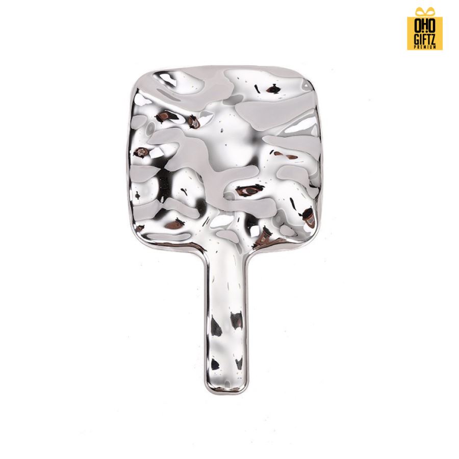 กระจกพลาสติก abs สกรีนชื่อ สกรีนโลโก้  ทำเป็นของพรีเมี่ยมได้