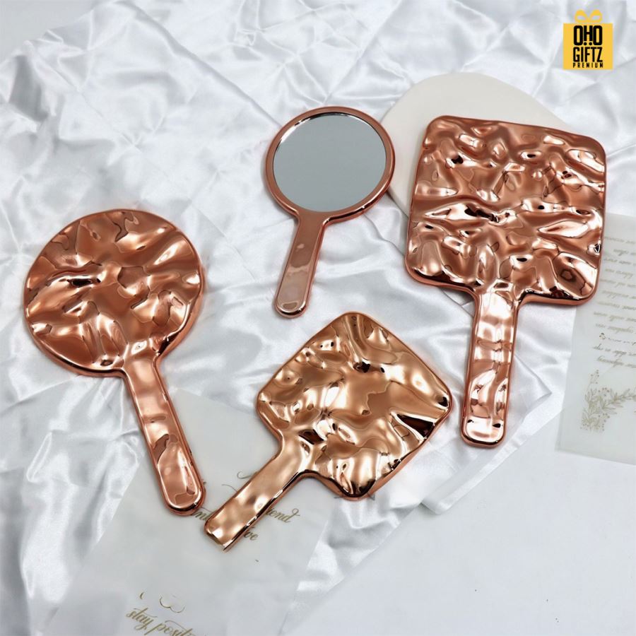 กระจกพลาสติก abs สกรีนชื่อ สกรีนโลโก้  ทำเป็นของพรีเมี่ยมได้