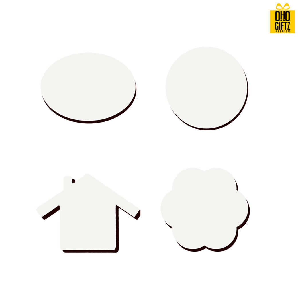 ที่ติดตู้เย็น MDF สกรีนโลโก้ ทำเป็นของพรีเมี่ยม ของชำร่วยได้