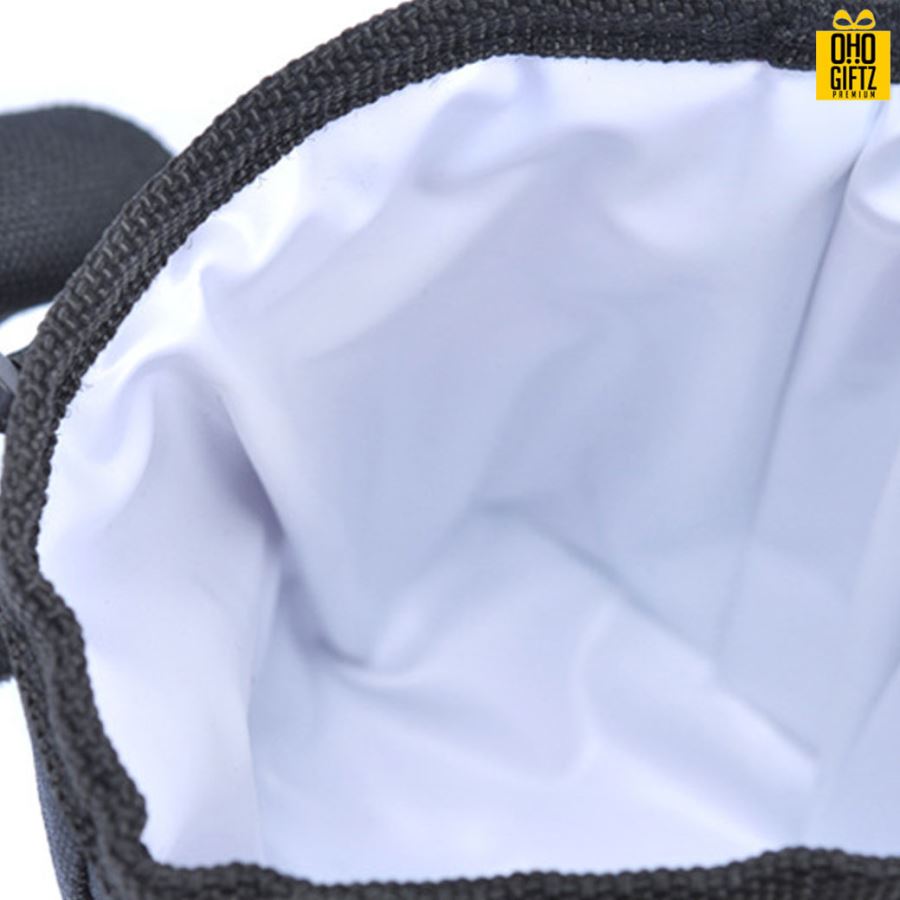 กระเป๋าใส่กระบอกน้ำอเนกประสงค์ สกรีนโลโก้ ทำเป็นของพรีเมี่ยม ของชำร่วยได้