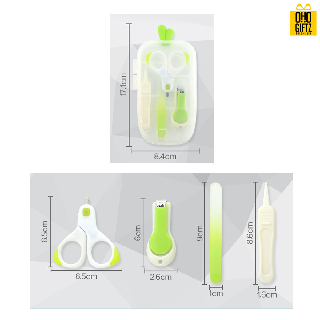 ชุดที่ตัดเล็บเด็กกล่องรูปแครอท สกรีนโลโก้ สกรีนชื่อร้าน ทำเป็นของพรีเมี่ยมได้