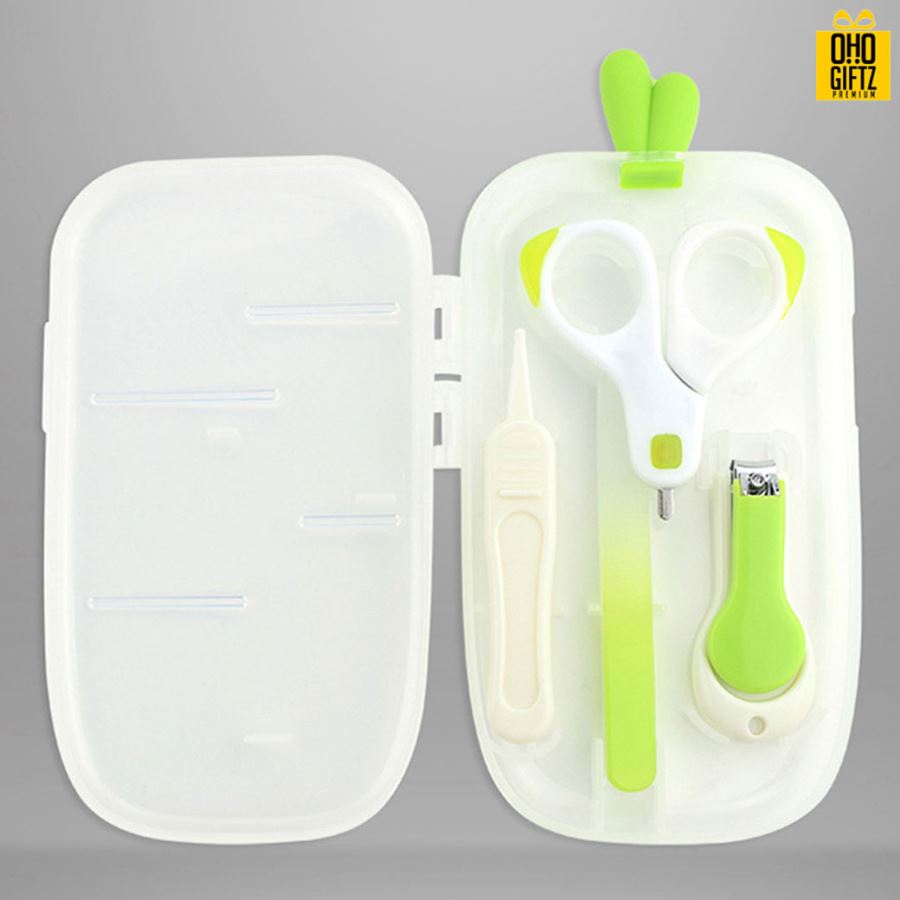 ชุดที่ตัดเล็บเด็กกล่องรูปแครอท สกรีนโลโก้ สกรีนชื่อร้าน ทำเป็นของพรีเมี่ยมได้