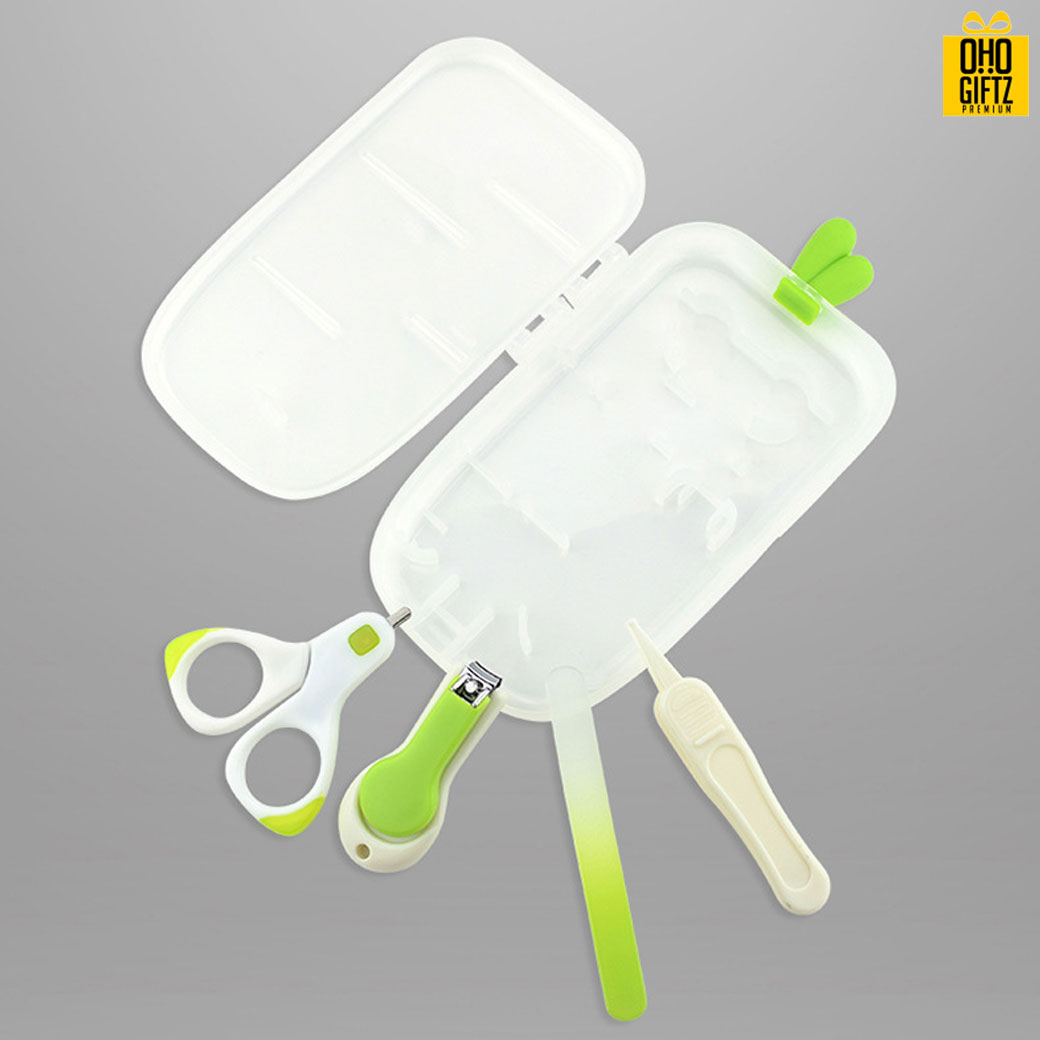 ชุดที่ตัดเล็บเด็กกล่องรูปแครอท สกรีนโลโก้ สกรีนชื่อร้าน ทำเป็นของพรีเมี่ยมได้