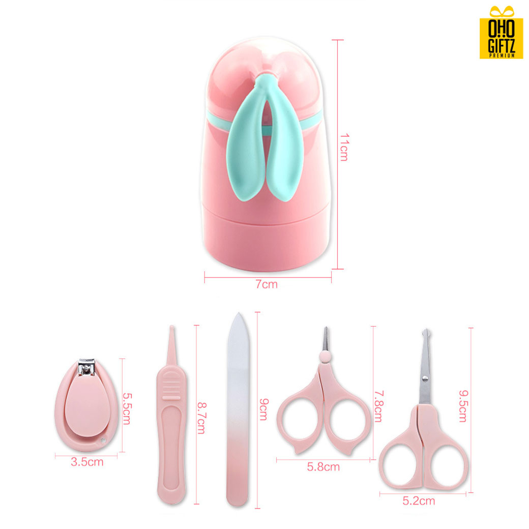 ชุดตัดเล็บเด็กTravel kit สกรีนโลโก้ สกรีนชื่อร้าน ทำเป็นของพรีเมี่ยมได้