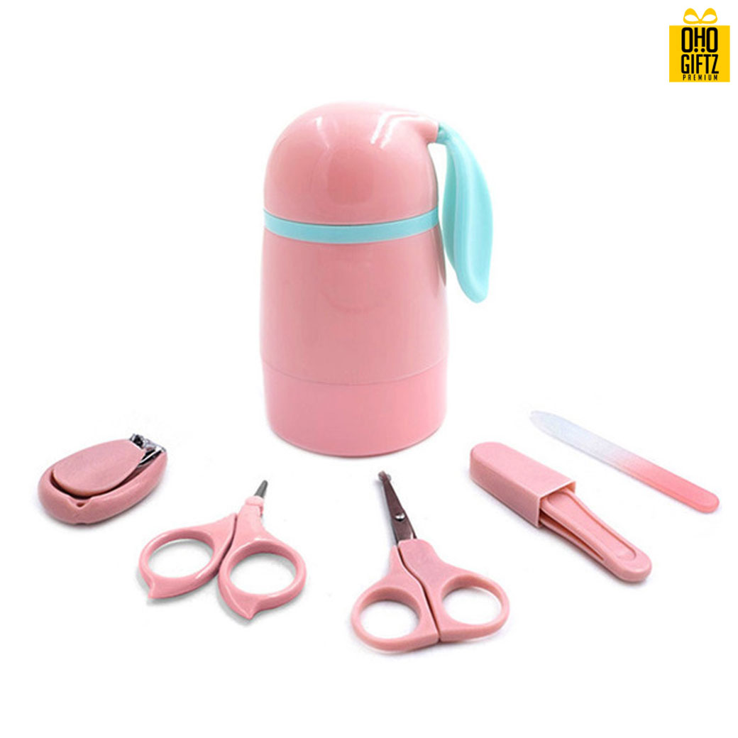 ชุดตัดเล็บเด็กTravel kit สกรีนโลโก้ สกรีนชื่อร้าน ทำเป็นของพรีเมี่ยมได้