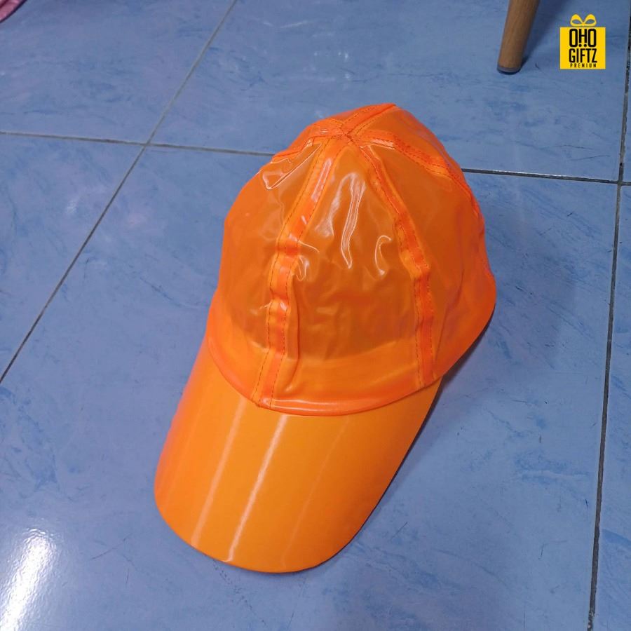 หมวกกันน้ำพลาสติกใส สกรีนโลโก้ ทำเป็นของพรีเมี่ยม ของที่ระลึกได้