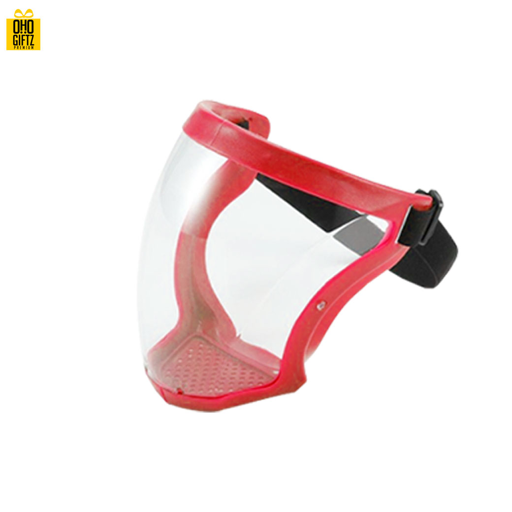 Full Face Shield เฟสชิลด์แบบเต็มหน้า สกรีนโลโก้ ทำเป็นของพรีเมี่ยมได้