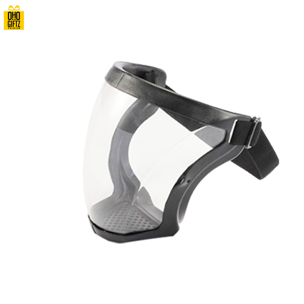 Full Face Shield เฟสชิลด์แบบเต็มหน้า สกรีนโลโก้ ทำเป็นของพรีเมี่ยมได้