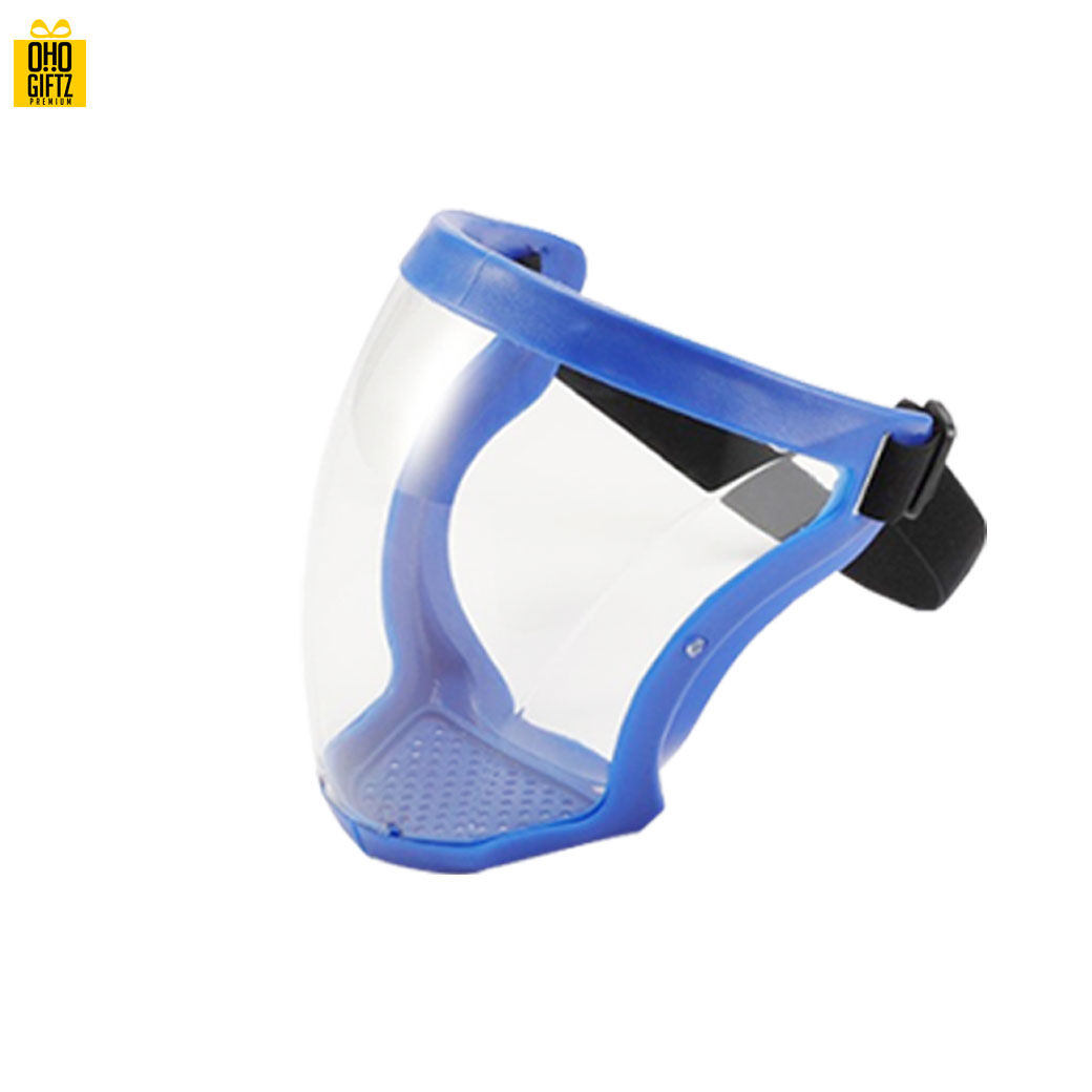 Full Face Shield เฟสชิลด์แบบเต็มหน้า สกรีนโลโก้ ทำเป็นของพรีเมี่ยมได้