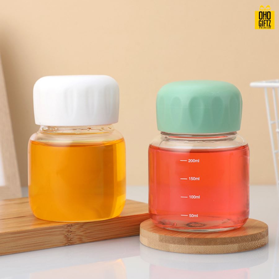 ขวดแก้วMini สกรีนชื่อ เลเซอร์โลโก้ฟรี  ทำเป็นของพรีเมี่ยมได้