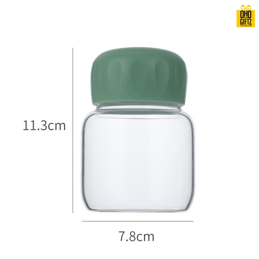 ขวดแก้วMini สกรีนชื่อ เลเซอร์โลโก้ฟรี  ทำเป็นของพรีเมี่ยมได้