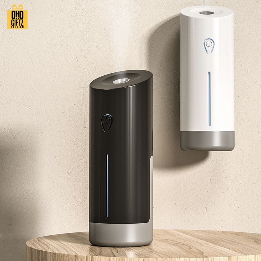 เครื่องพ่นอโรมาน้ำมันหอมระเหย สกรีนชื่อ สกรีนโลโก้ ทำเป็นของพรีเมี่ยมได้กรีนโลโก้ ทำเป็นของพรีเมี่ยม