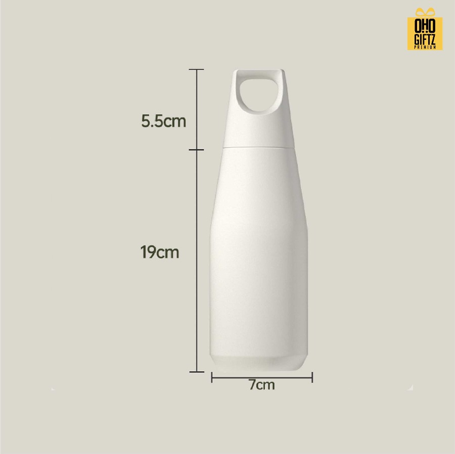 ขวดน้ำสแตนเลสสไตล์ญี่ปุ่น สกรีนโลโก้ ทำเป็นของพรีเมี่ยมได้