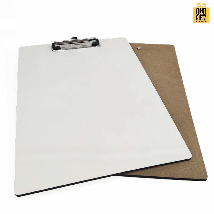 กระดานคลิปหนีบ พิมพ์ไม่จำกัดสี สกรีนโลโก้ ทำของพรีเมี่ยมได้