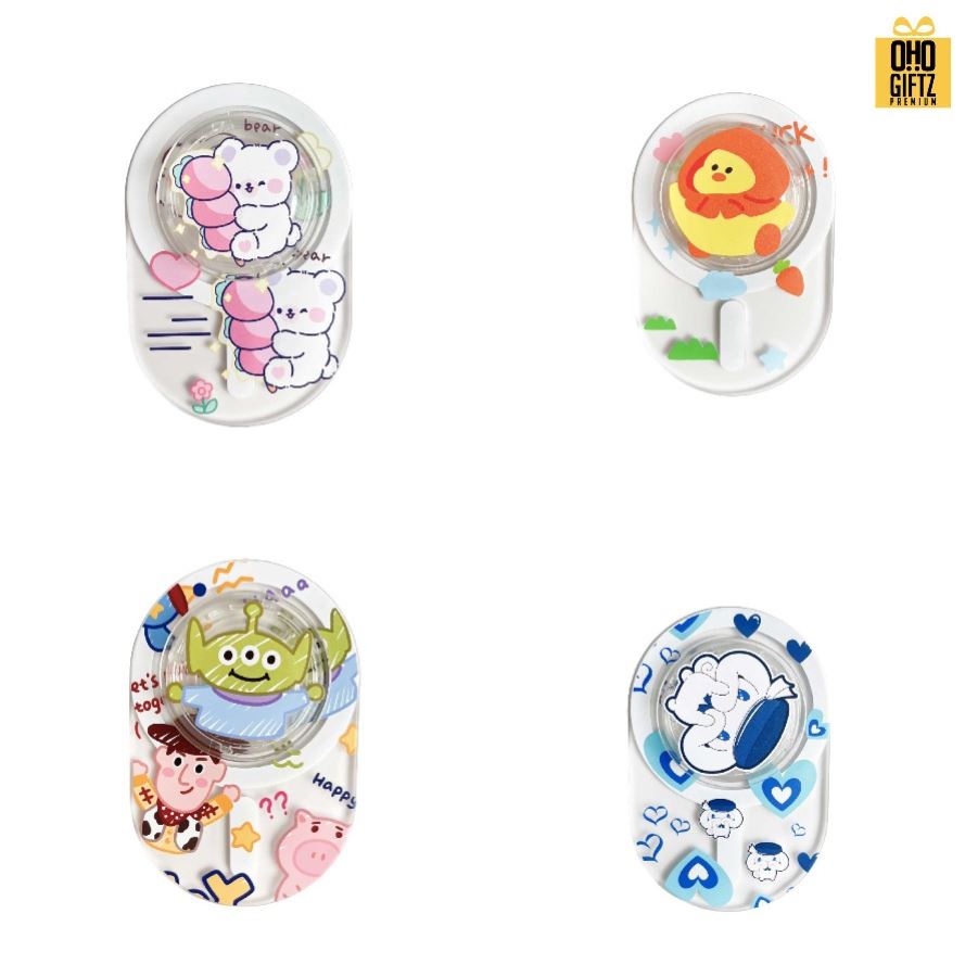 ขาตั้งโทรศัพท์มือถือ PC สกรีนโลโก้ ทำเป็นของพรีเมี่ยมได้