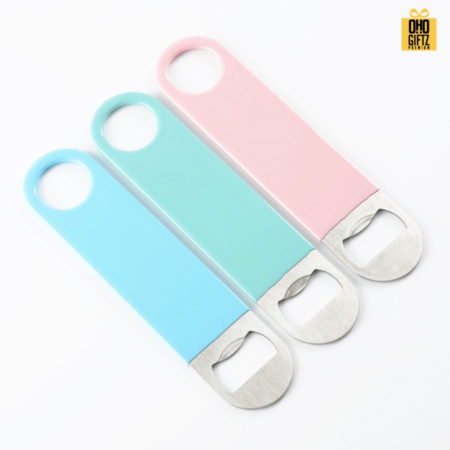 ที่เปิดขวดสีหวาน สกรีนโลโก้  ทำเป็นของพรีเมี่ยมได้