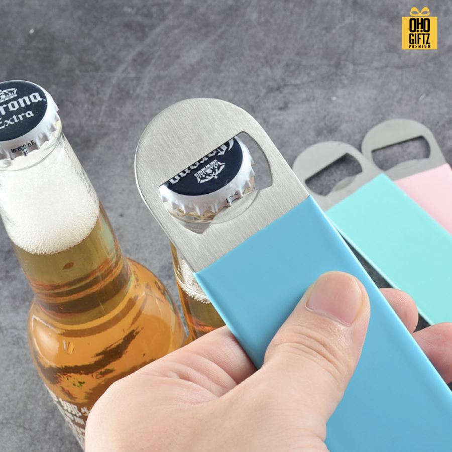 ที่เปิดขวดสีหวาน สกรีนโลโก้  ทำเป็นของพรีเมี่ยมได้