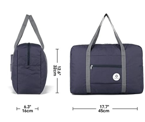 กระเป๋าพับเก็บได้ Carry on สกรีนโลโก้ ทำเป็นของพรีเมี่ยม ของที่ระลึก