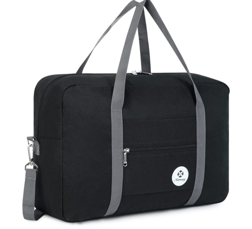 กระเป๋าพับเก็บได้ Carry on สกรีนโลโก้ ทำเป็นของพรีเมี่ยม ของที่ระลึก