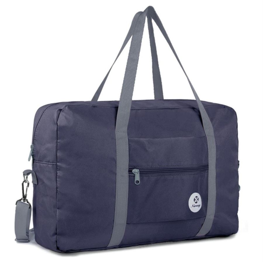 กระเป๋าพับเก็บได้ Carry on สกรีนโลโก้ ทำเป็นของพรีเมี่ยม ของที่ระลึก