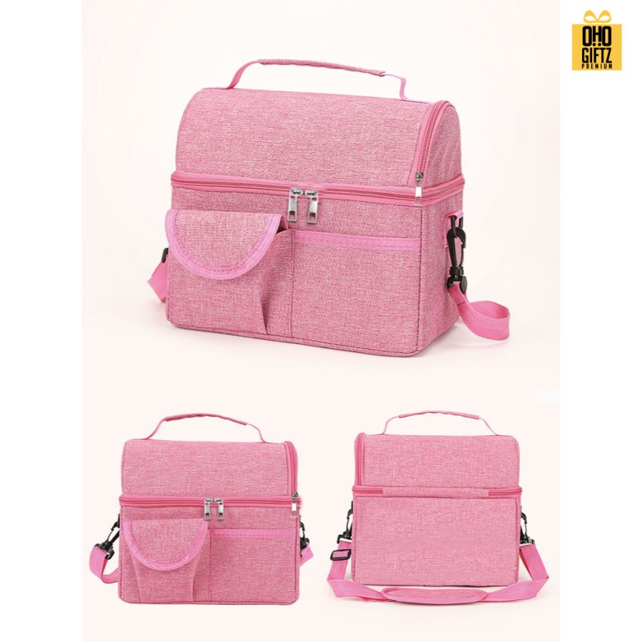 กระเป๋าเก็บความร้อน-เย็น สกรีนโลโก้  ทำเป็นของพรีเมี่ยม