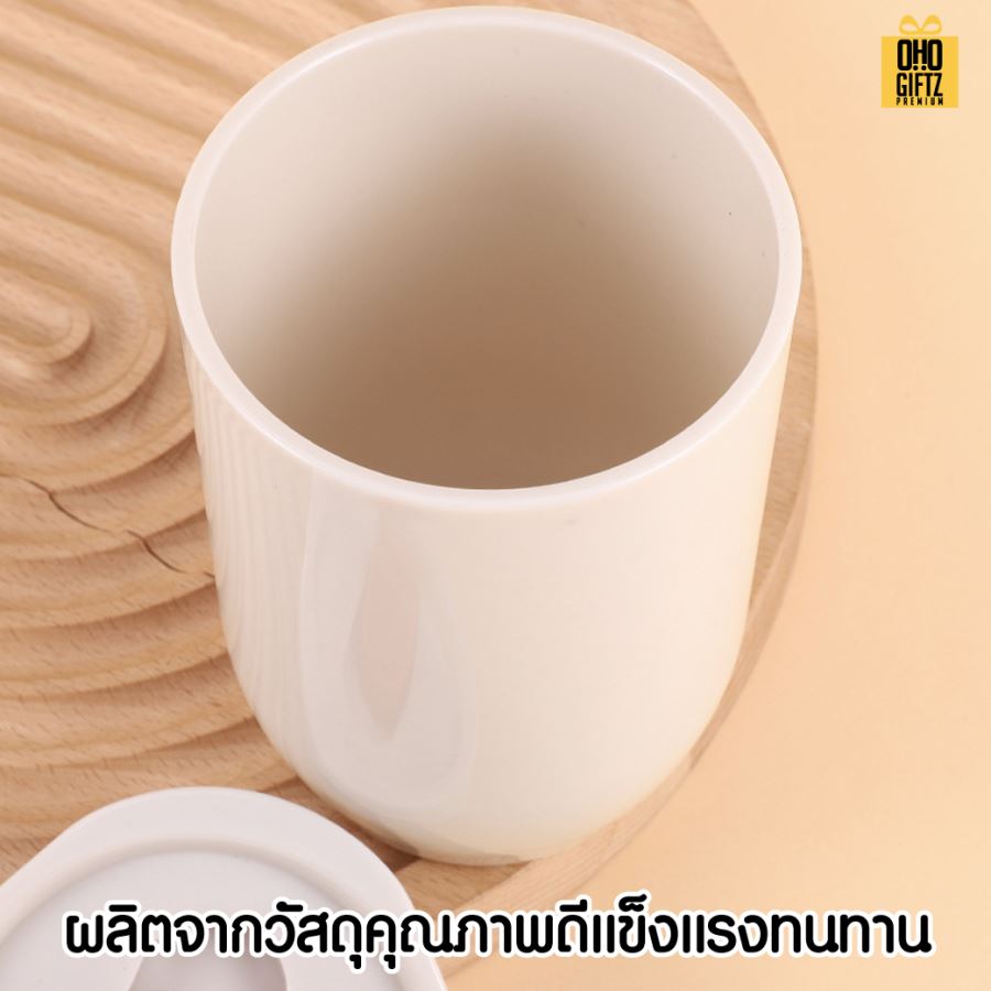 ถ้วยน้ำพลาสติคทรง U สกรีนโลโก้ ทำเป็นของพรีเมี่ยมได้