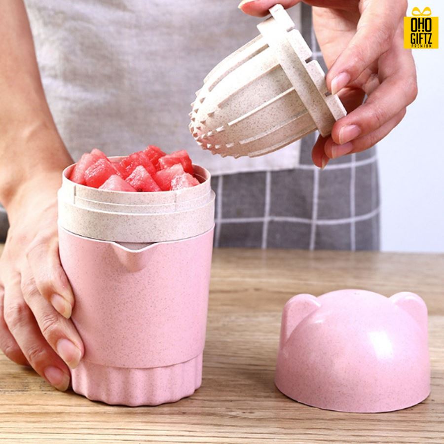 ถ้วยคั้นน้ำผลไม้ สกรีนชื่อ สกรีนโลโก้ ทำเป็นของพรีเมี่ยมได้