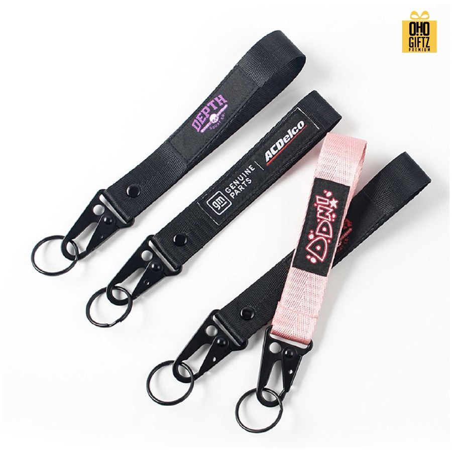 สายคล้องมือโทรศัพท์ พิมพ์ลายตามต้องการ สกรีนโลโก้ ทำของพรีเมี่ยมได้