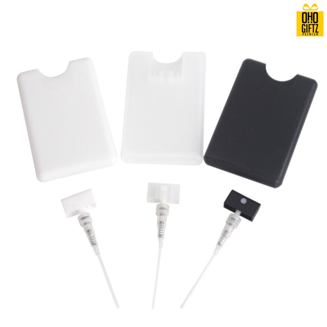 ขวดน้ำหอมขนาดพกพา สกรีนโลโก้ ทำเป็นของพรีเมี่ยม ของชำร่วยได้