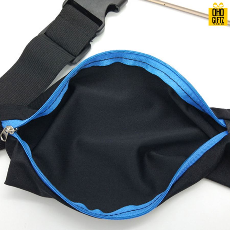 กระเป๋าคาดเอวกันน้ำ สกรีนชื่อ สกรีนโลโก้ได้