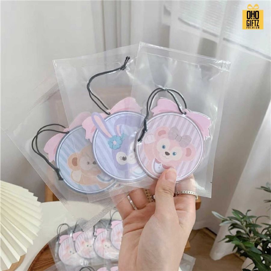 แผ่นน้ำหอมปรับอากาศในรถยนต์ รับผลิตสกรีนโลโก้ ทำเป็นของพรีเมี่ยมได้