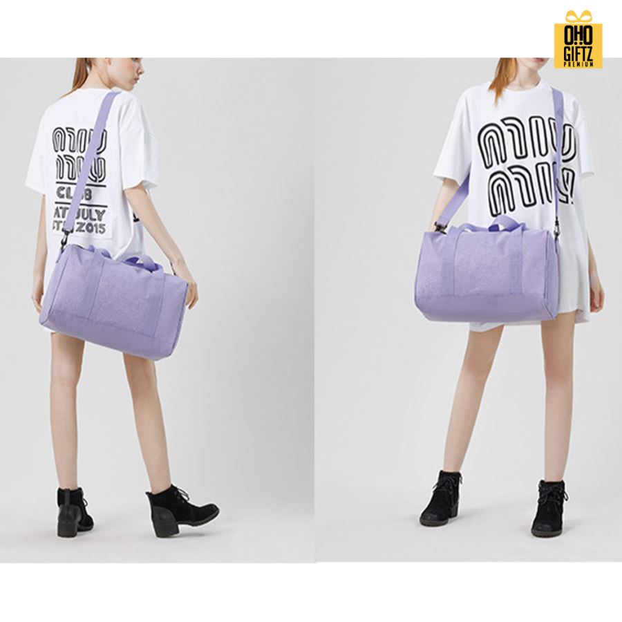 กระเป๋าใส่เสื้อผ้าเดินทาง สกรีนชื่อ สกรีนโลโก้ ทำเป็นของพรีเมี่ยมได้