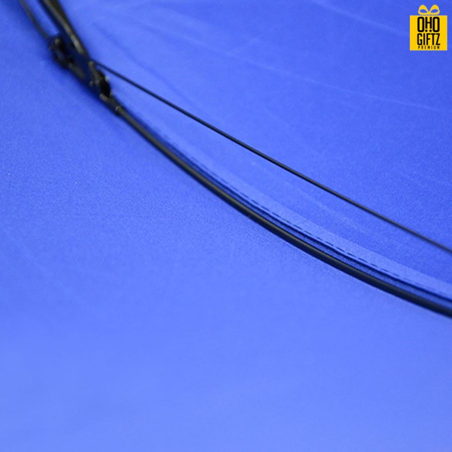 ร่มพับขอบลายตาราง สกรีนโลโก้ ทำเป็นสินค้าพรีเมี่ยม ของชำร่วย ของที่ระลึก