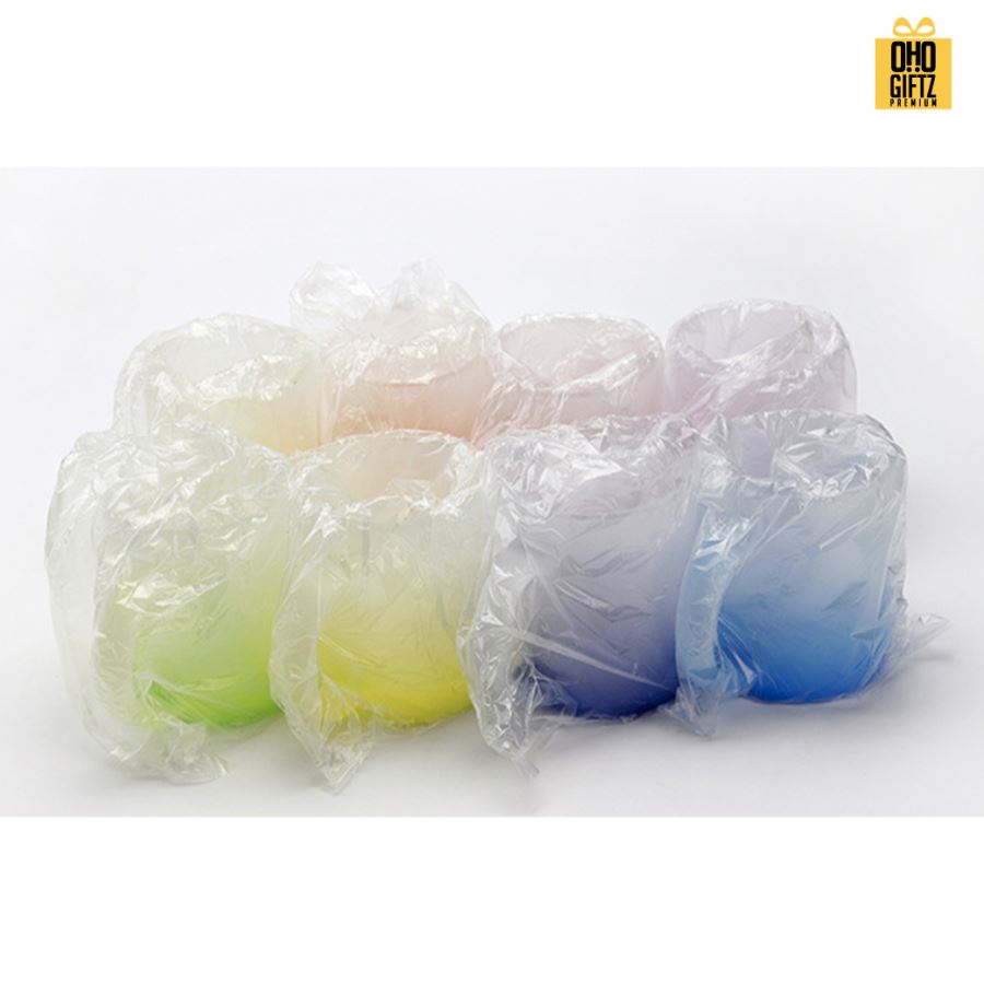 แก้วขุ่นสีสวย มีหู พิมพืไม่จำกัดสี สกรีนโลโก้  ทำเป็นของพรีเมี่ยมได้