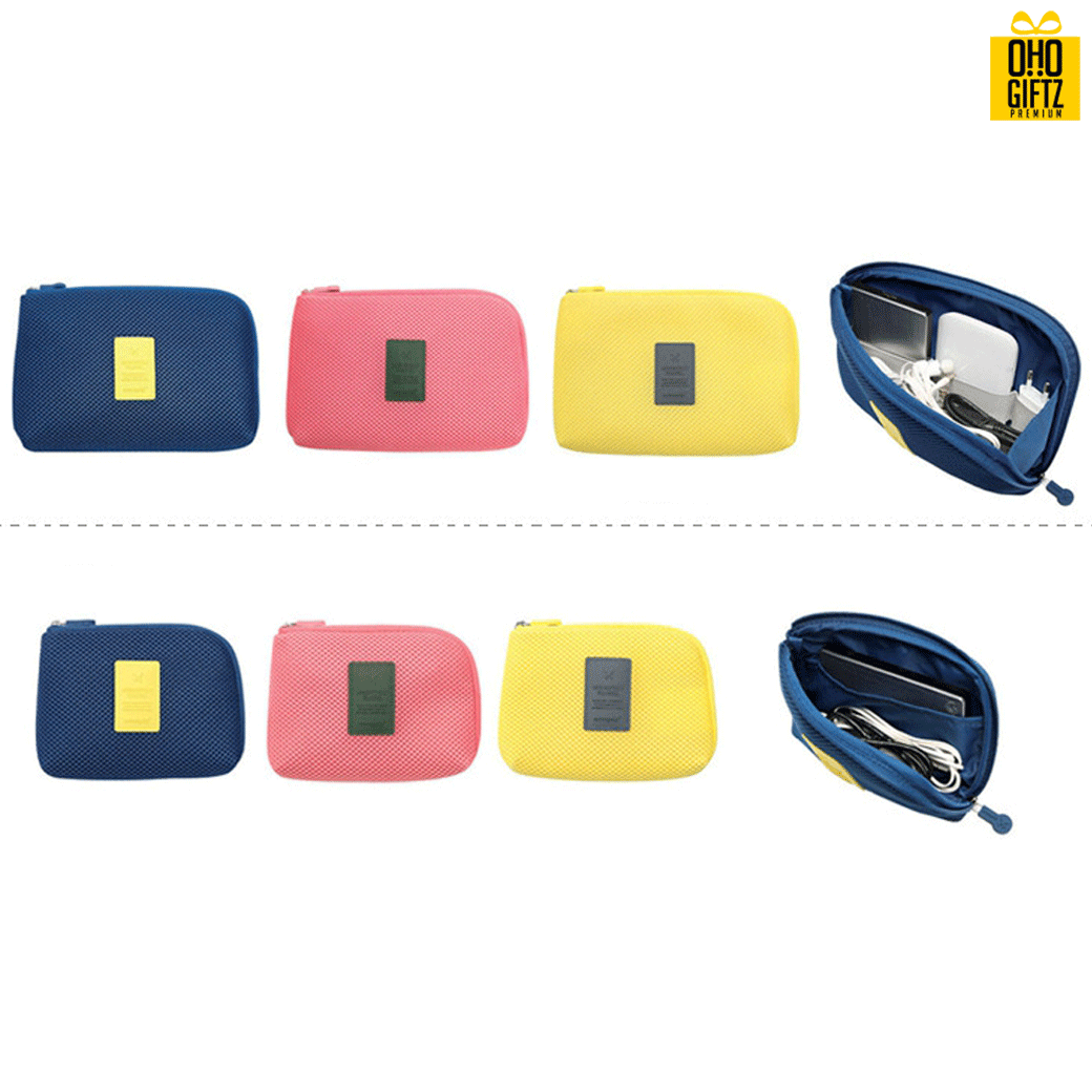 กระเป๋าใส่อุปกรณ์มือถือ สกรีนโลโก้ ทำเป็นของพรีเมี่ยมได้