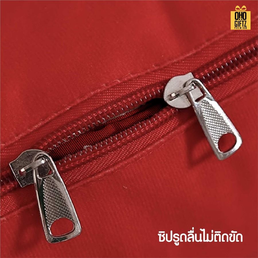 หมอนผ้าห่มปีมะเมีย สกรีนโลโก้ ทำเป็นของพรีเมี่ยมได้ 