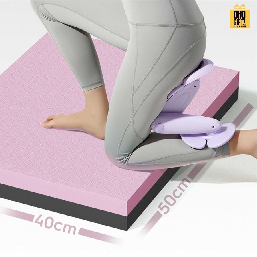 แผ่นยางฝึกโยคะ สกรีนโลโก้ ทำเป็นของพรีเมี่ยม ของชำร่วยได้