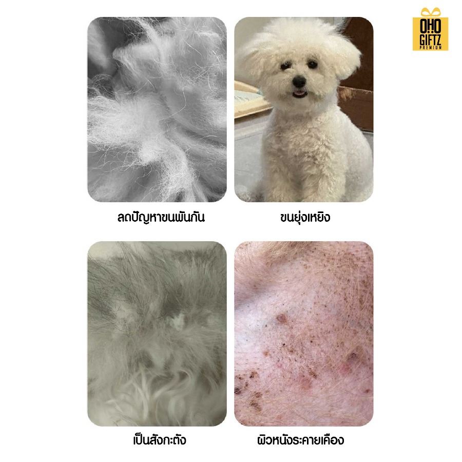 แปรงอาบน้ำสุนัข สัตว์เลี้ยง สกรีนโลโก้ ทำเป็นของพรีเมี่ยมได้