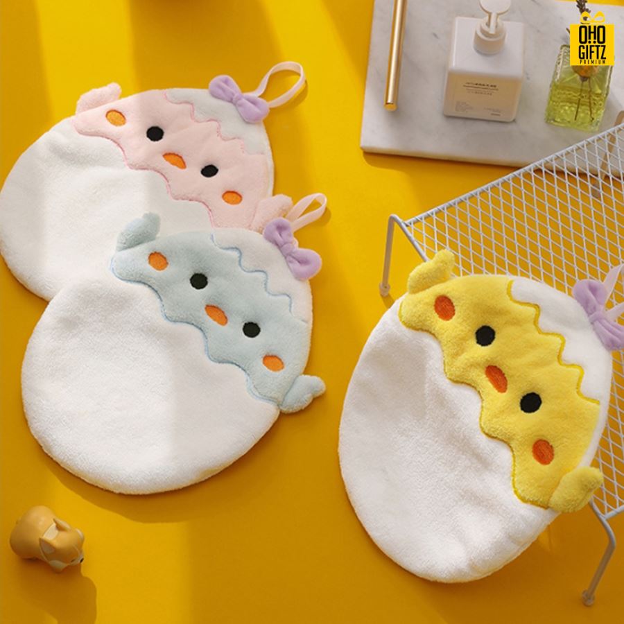 ผ้าเช็ดมือขนแกะลูกเจี๊ยบ ปักชื่อ, ติดลาเบล ทำเป็นของพรีเมี่ยมได้