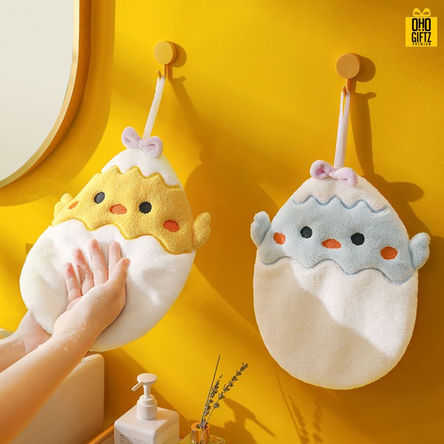 ผ้าเช็ดมือขนแกะลูกเจี๊ยบ ปักชื่อ, ติดลาเบล ทำเป็นของพรีเมี่ยมได้