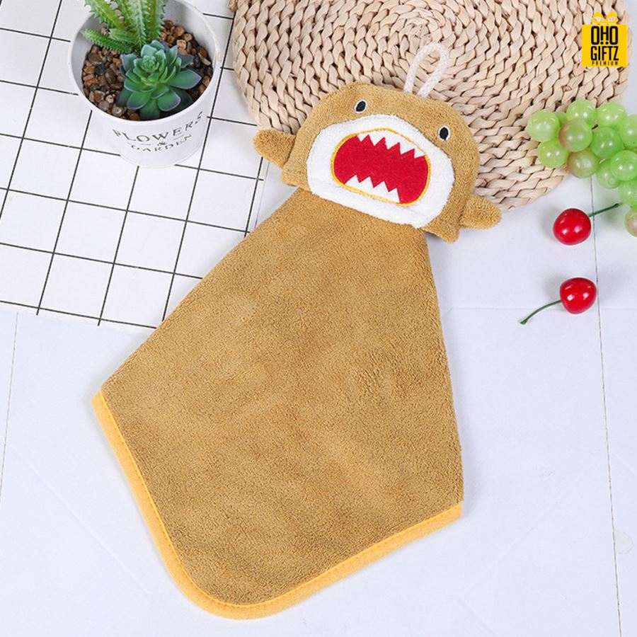 ผ้าเช็ดมือปลาฉลาม ปักชื่อ, ติดลาเบล ทำเป็นของพรีเมี่ยมได้