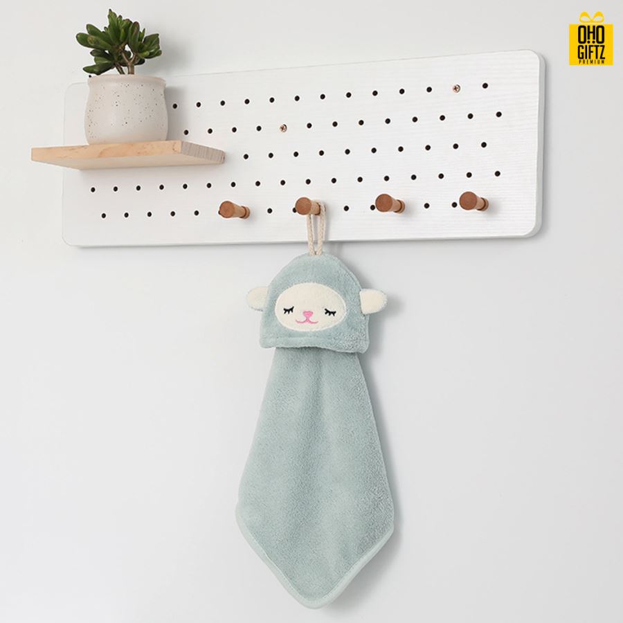 ผ้าเช็ดมือรูปสัตว์ต่างๆ ปักชื่อ, ติดลาเบล ทำเป็นของพรีเมี่ยมได้