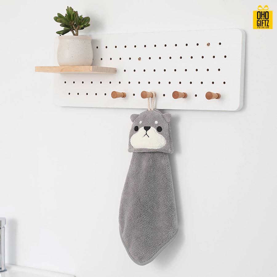 ผ้าเช็ดมือรูปสัตว์ต่างๆ ปักชื่อ, ติดลาเบล ทำเป็นของพรีเมี่ยมได้