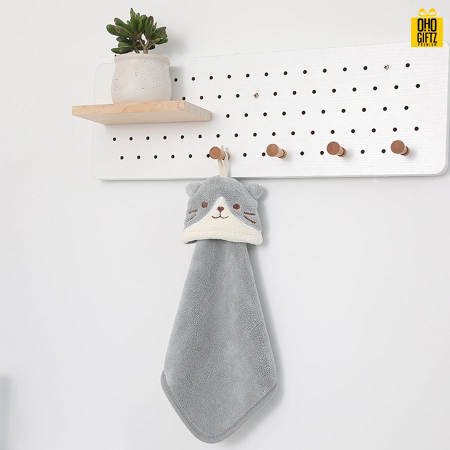 ผ้าเช็ดมือรูปสัตว์ต่างๆ ปักชื่อ, ติดลาเบล ทำเป็นของพรีเมี่ยมได้