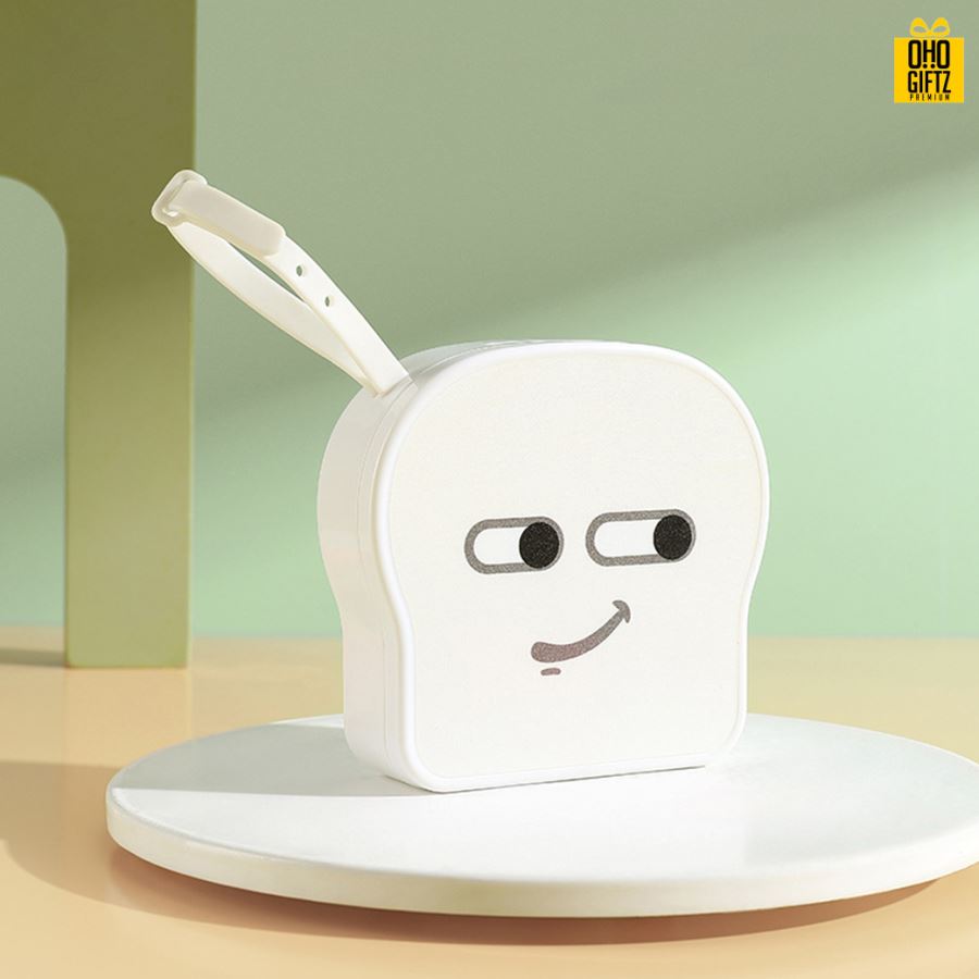 กล่องขนมปังใส่เครื่องประดับ สกรีนโลโก้ ทำเป็นของพรีเมี่ยม ของชำร่วยได้