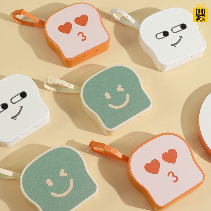 กล่องขนมปังใส่เครื่องประดับ สกรีนโลโก้ ทำเป็นของพรีเมี่ยม ของชำร่วยได้