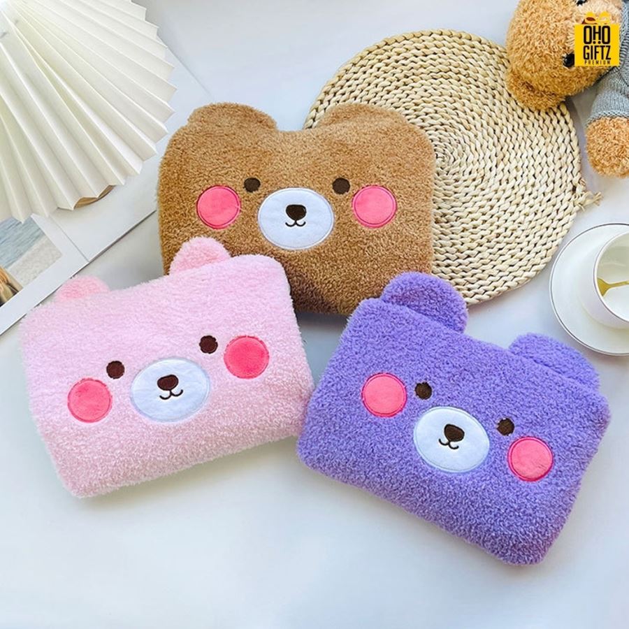 กระเป๋าน้ำร้อนไฟฟ้า สกรีนโลโก้  ทำเป็นของพรีเมี่ยม