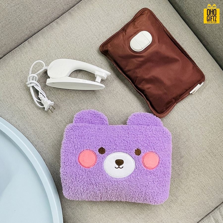 กระเป๋าน้ำร้อนไฟฟ้า สกรีนโลโก้  ทำเป็นของพรีเมี่ยม