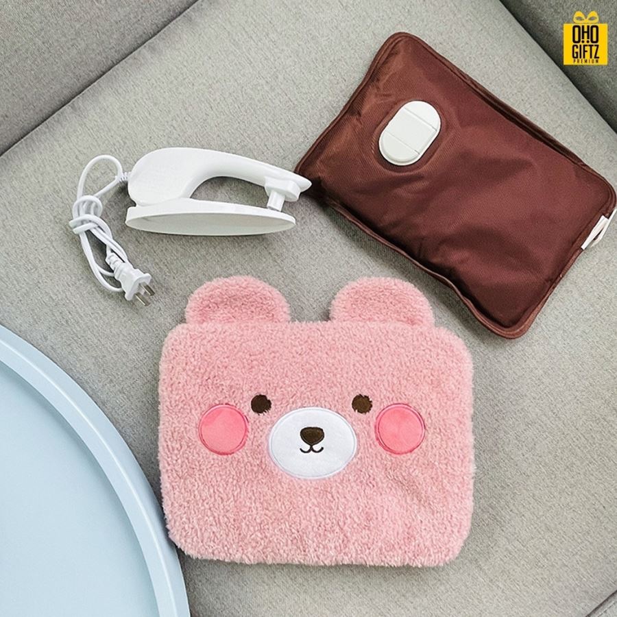 กระเป๋าน้ำร้อนไฟฟ้า สกรีนโลโก้  ทำเป็นของพรีเมี่ยม