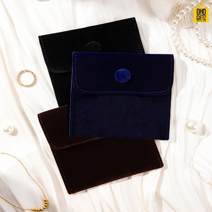 กระเป๋าผ้าสักกะหลาดเก็บเครื่องประดับ สกรีนโลโก้ ทำเป็นของพรีเมี่ยม ของชำร่วยได้